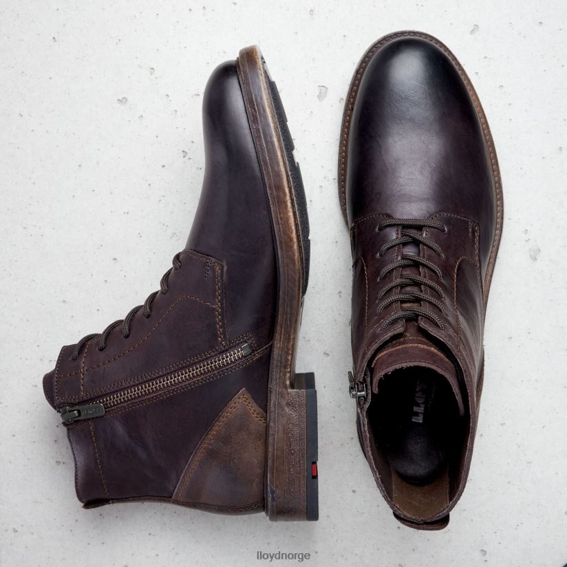 LLOYD Dobbel menn sko brun 4X82ZP526