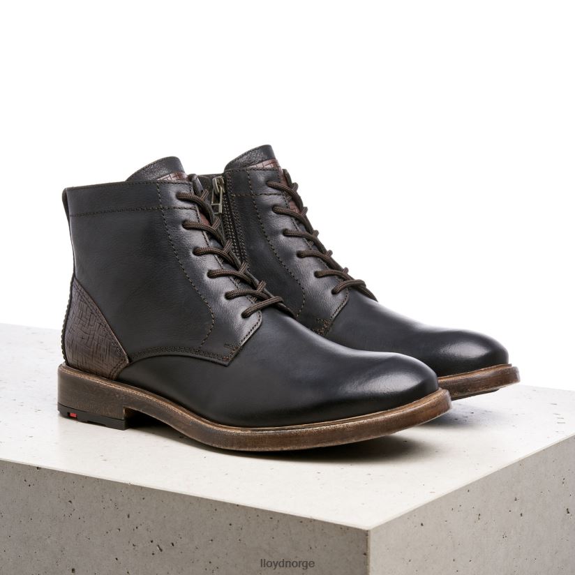 LLOYD Dobbel menn sko svart 4X82ZP540