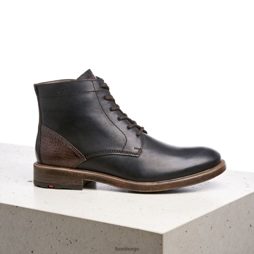 LLOYD Dobbel menn sko svart 4X82ZP540