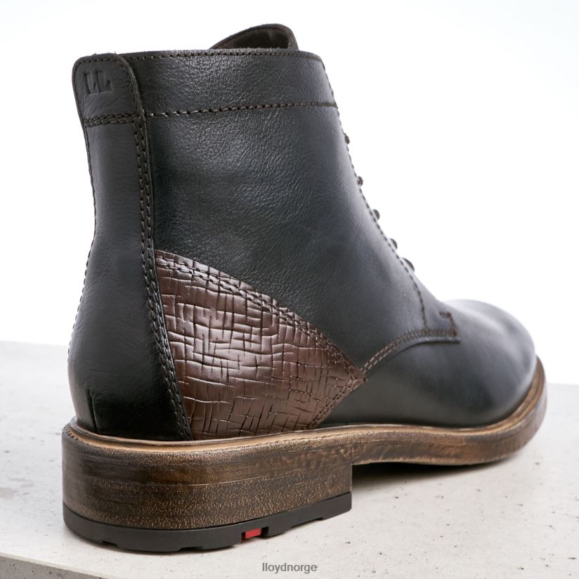 LLOYD Dobbel menn sko svart 4X82ZP540