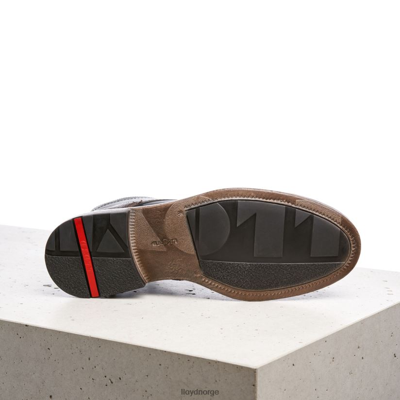 LLOYD Dobbel menn sko svart 4X82ZP540