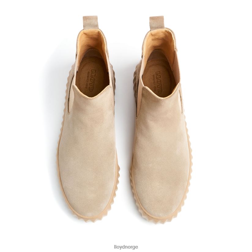 LLOYD ankelstøvel i grovt skinn kvinner sko beige 4X82ZP882