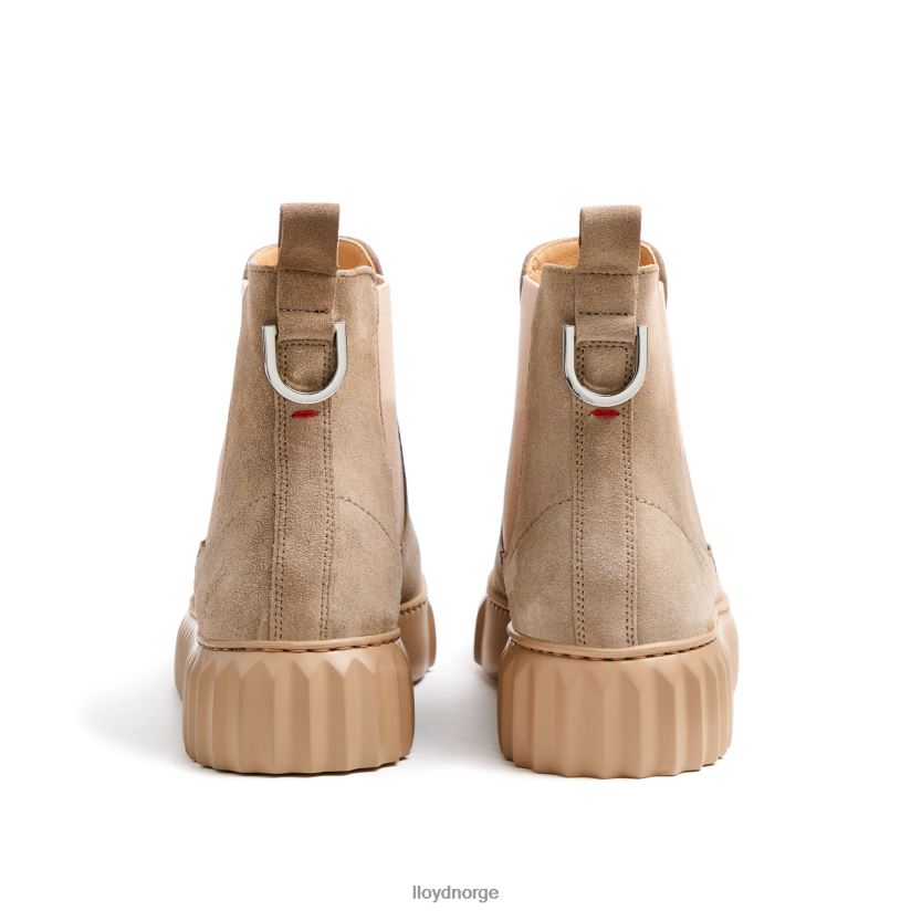 LLOYD ankelstøvel i grovt skinn kvinner sko beige 4X82ZP882