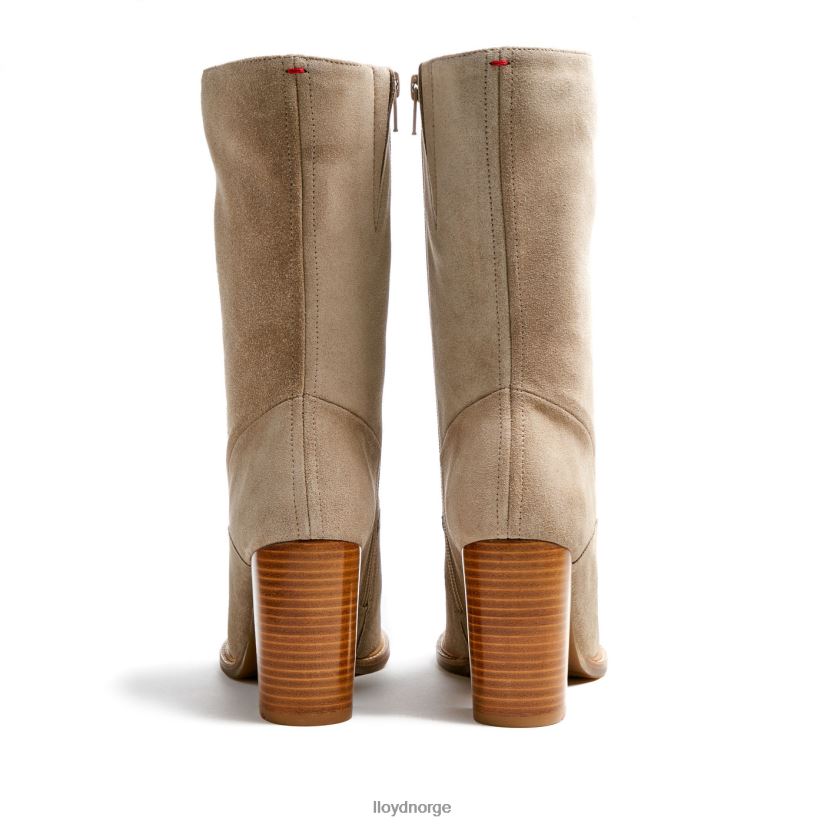 LLOYD ankelstøvel i grovt skinn kvinner sko beige 4X82ZP891