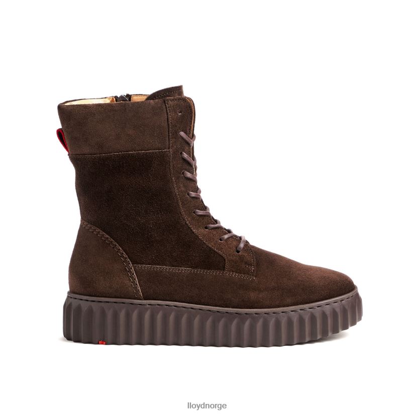 LLOYD ankelstøvel i grovt skinn kvinner sko brun 4X82ZP889