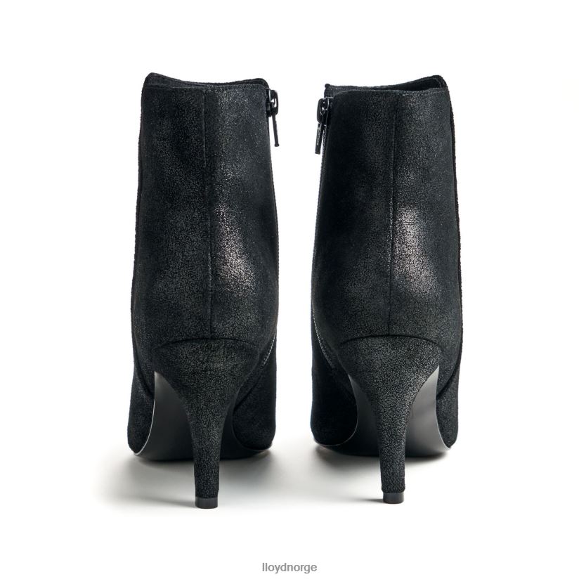 LLOYD ankelstøvel i grovt skinn kvinner sko svart 4X82ZP880