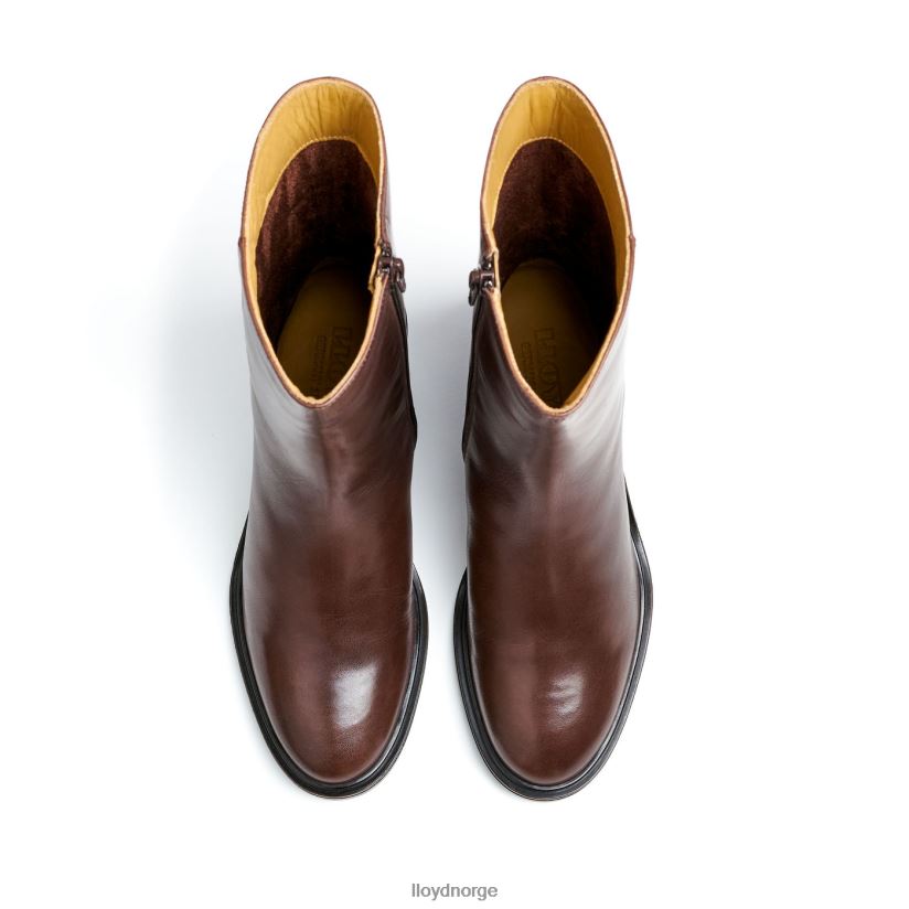 LLOYD ankelstøvel i moteskinn kvinner sko brun 4X82ZP886