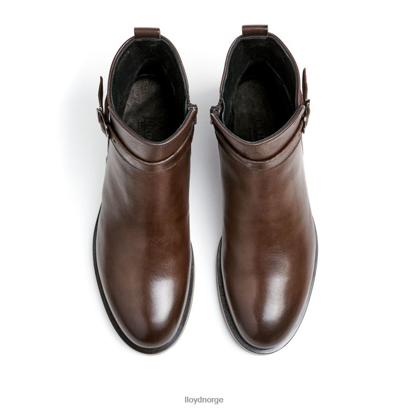 LLOYD ankelstøvel i moteskinn kvinner sko brun 4X82ZP899