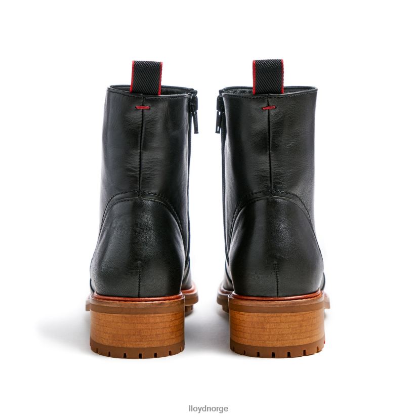 LLOYD ankelstøvel i moteskinn kvinner sko svart 4X82ZP901