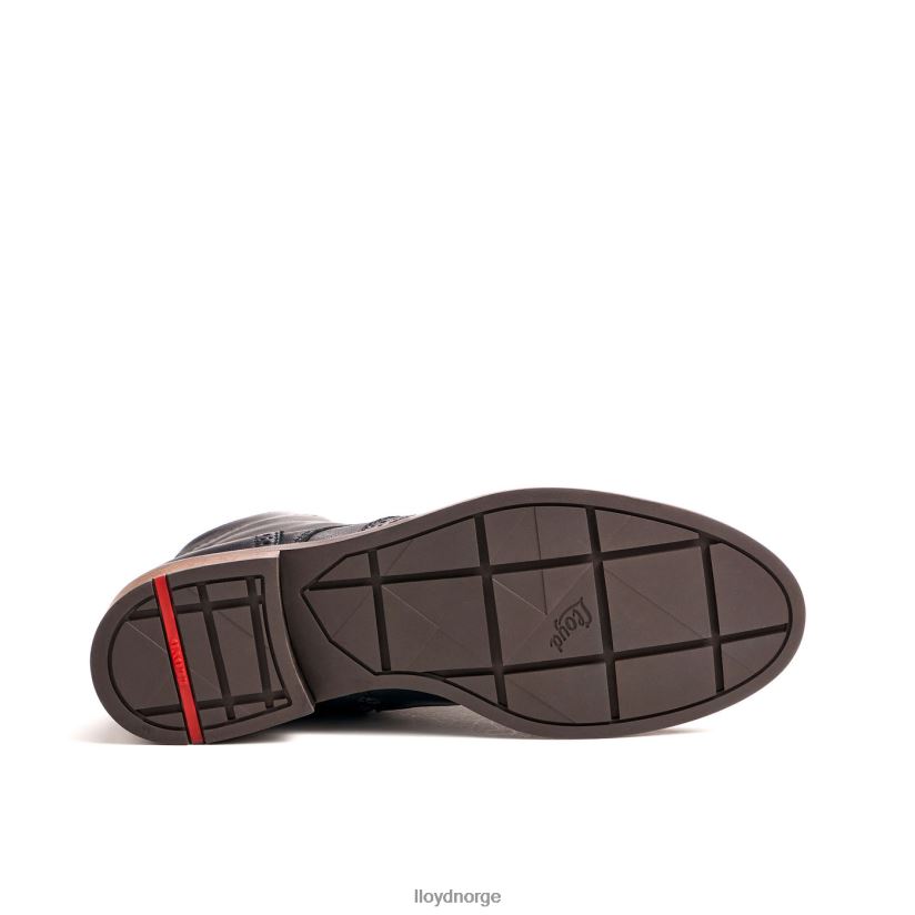 LLOYD ankelstøvel i moteskinn kvinner sko svart 4X82ZP908