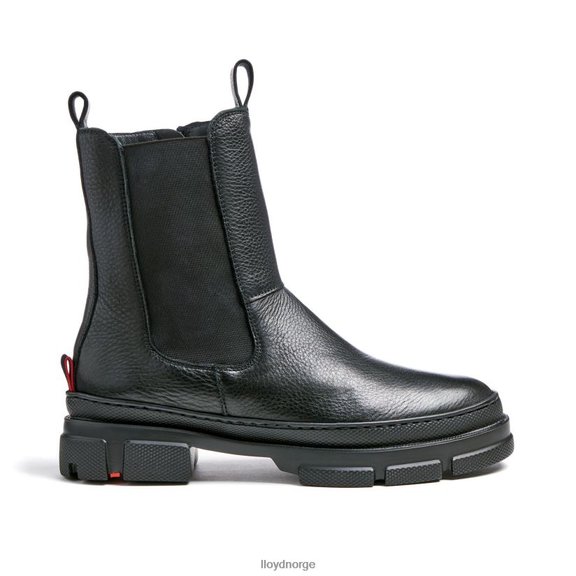 LLOYD ankelstøvel med såle kvinner sko svart 4X82ZP910