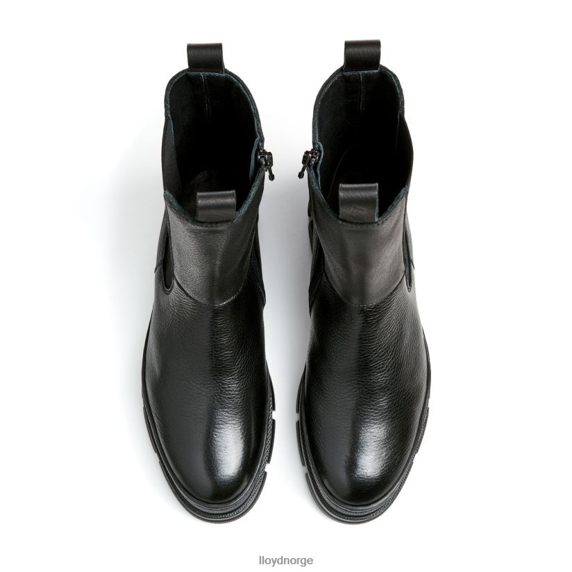 LLOYD ankelstøvel med såle kvinner sko svart 4X82ZP910