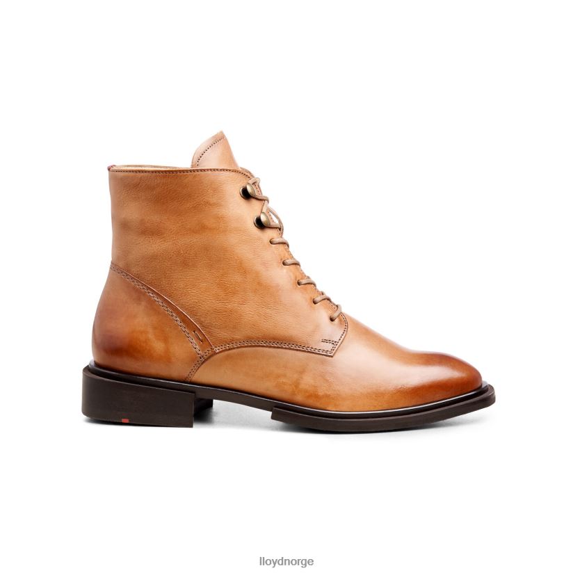 LLOYD ankelstøvletter av saueskinn kvinner sko brun 4X82ZP1002