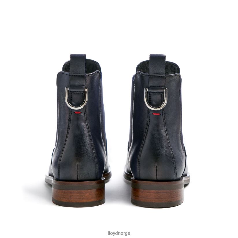 LLOYD ankelstøvletter i glatt skinn kvinner sko blå 4X82ZP934