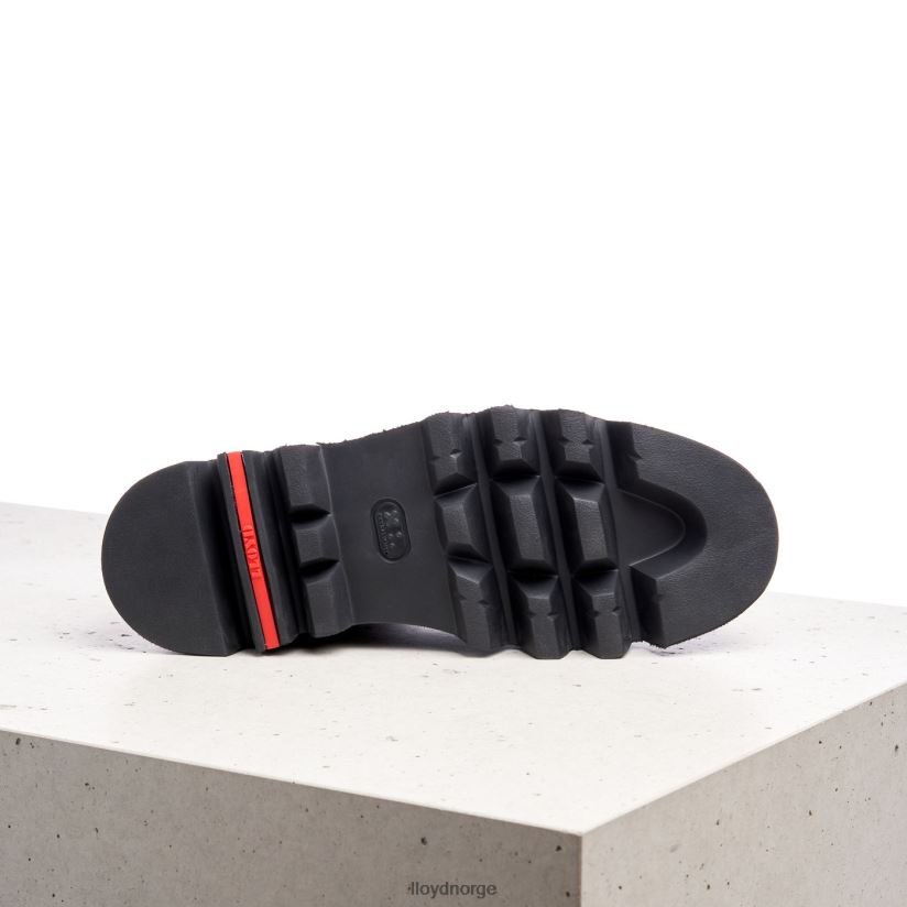 LLOYD ankelstøvletter i grovt skinn kvinner sko brun 4X82ZP946