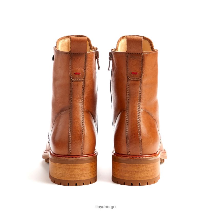 LLOYD ankelstøvletter i skinn kvinner sko brun 4X82ZP941