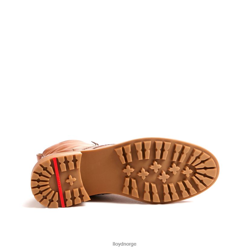 LLOYD ankelstøvletter i skinn kvinner sko brun 4X82ZP941