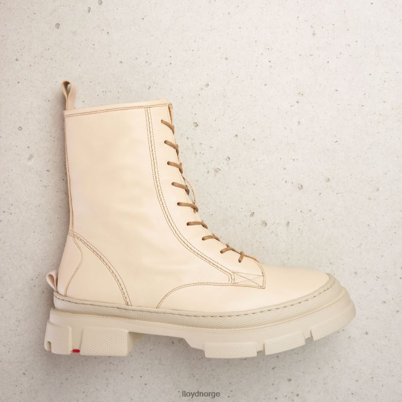 LLOYD ankelstøvletter med snøre kvinner sko beige 4X82ZP936