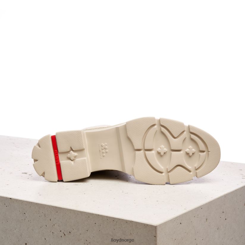 LLOYD ankelstøvletter med snøre kvinner sko beige 4X82ZP936