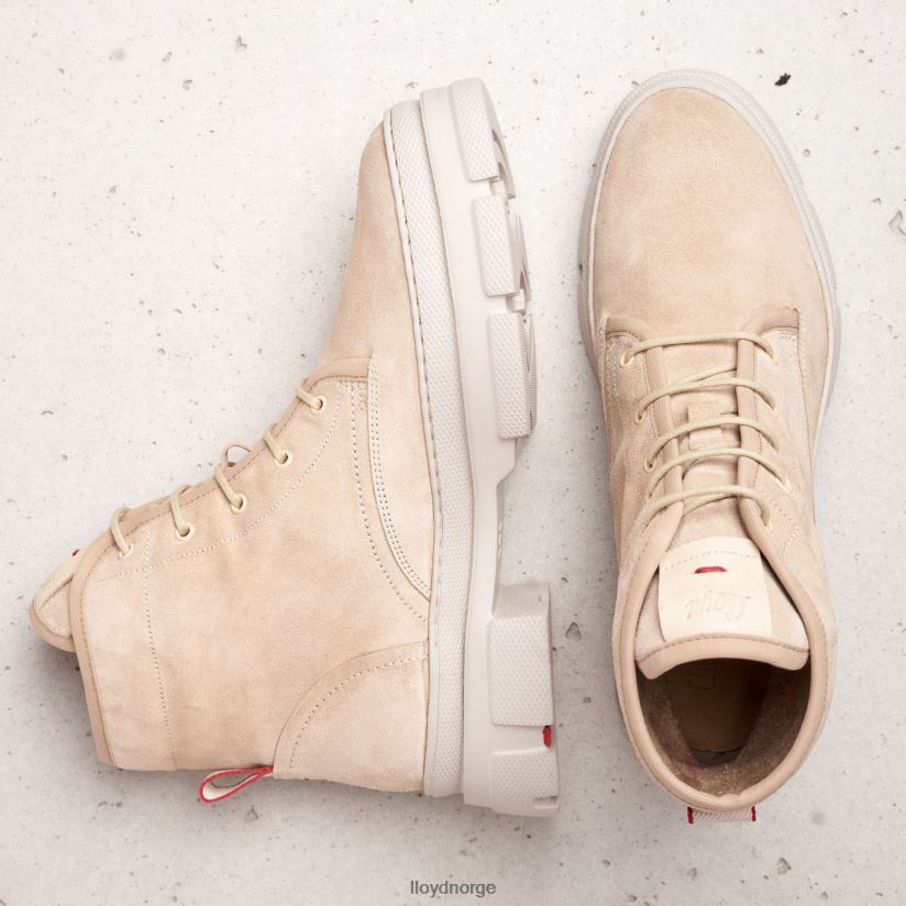 LLOYD ankelstøvletter med snøre kvinner sko beige 4X82ZP977