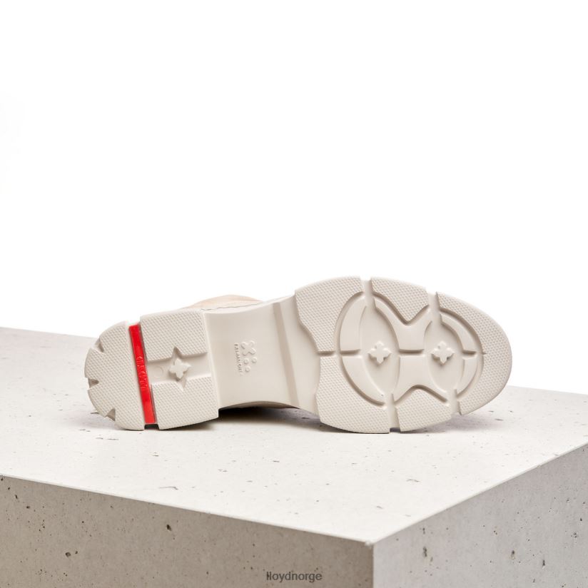 LLOYD ankelstøvletter med snøre kvinner sko beige 4X82ZP977