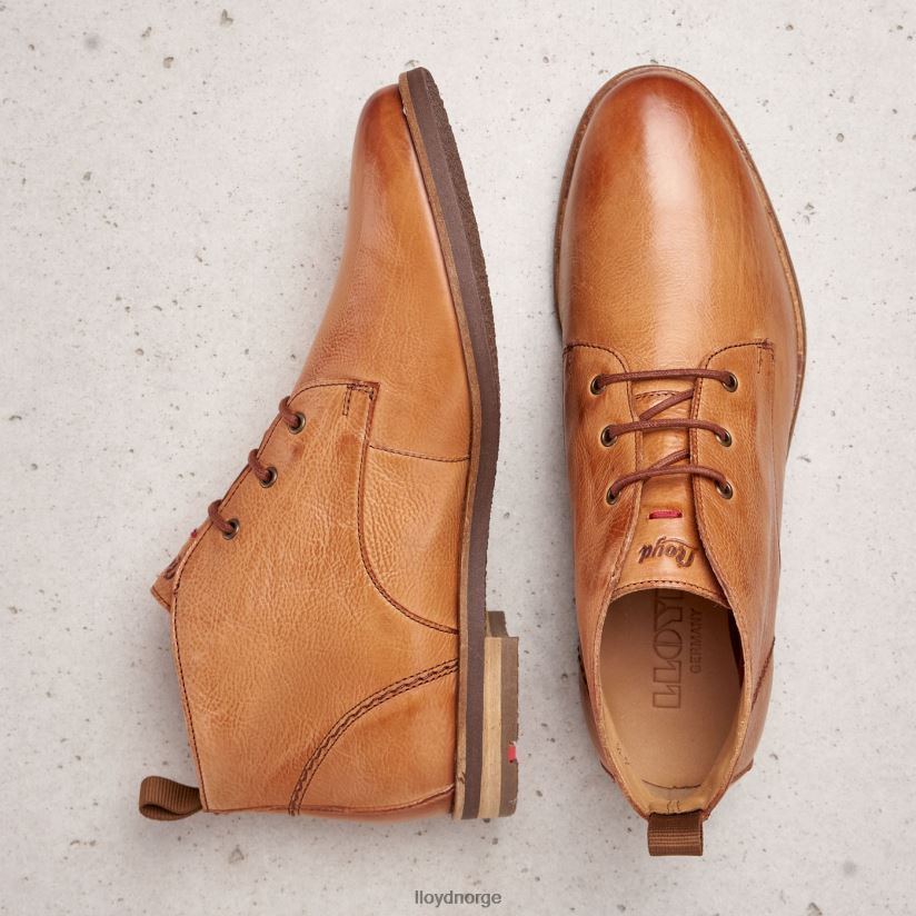 LLOYD ankelstøvletter med snøre kvinner sko brun 4X82ZP994