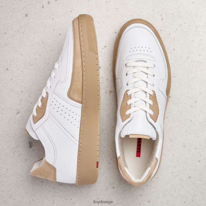 LLOYD arel menn sko hvit 4X82ZP382