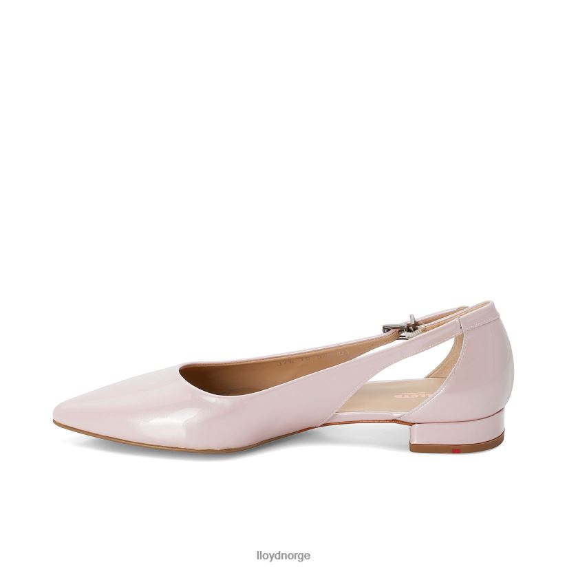 LLOYD ballerina i lakkert skinn kvinner sko rød 4X82ZP1172