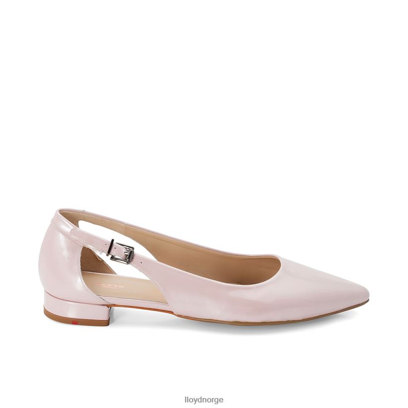 LLOYD ballerina i lakkert skinn kvinner sko rød 4X82ZP1172