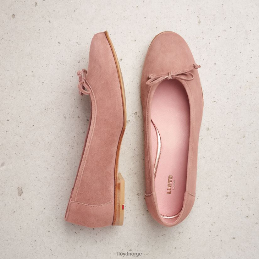 LLOYD ballerina i skinn kvinner sko beige 4X82ZP1258