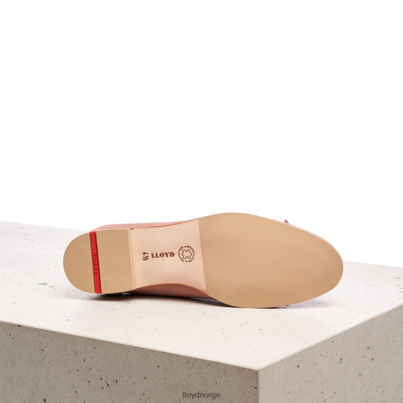 LLOYD ballerina i skinn kvinner sko beige 4X82ZP1258