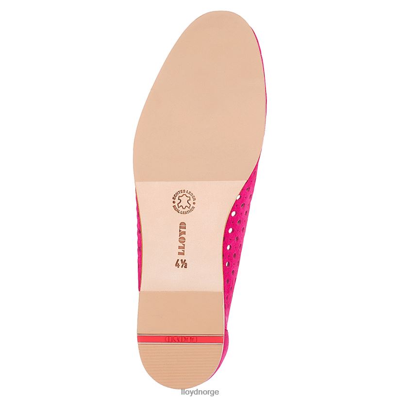 LLOYD ballerina kvinner sko rød 4X82ZP1131