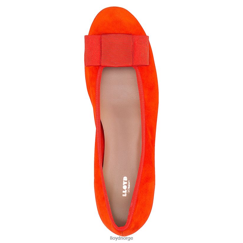 LLOYD ballerina kvinner sko rød 4X82ZP1146