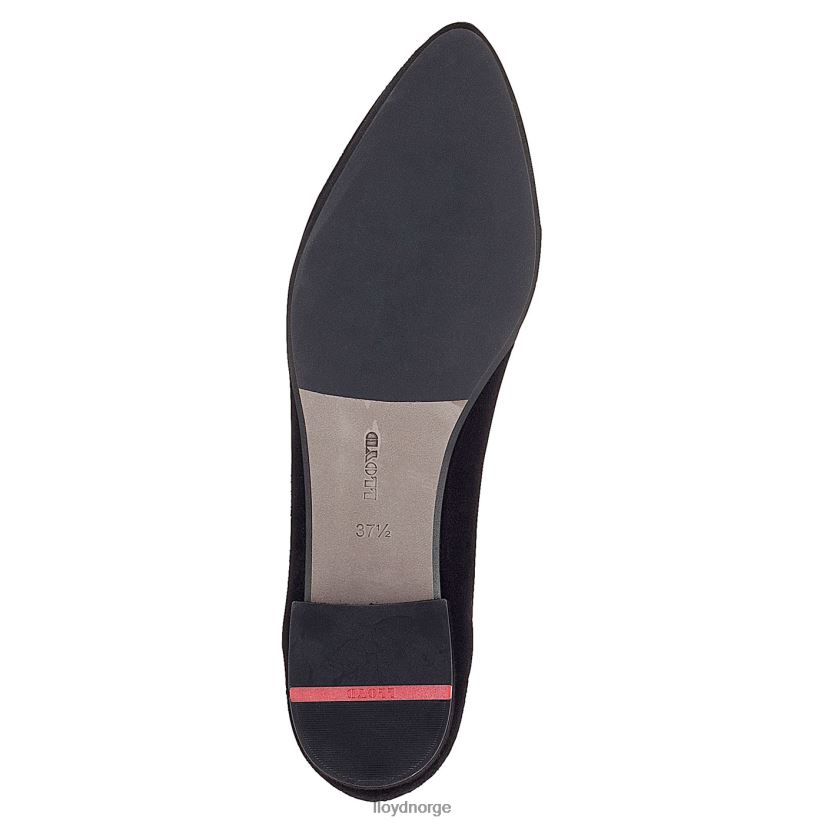 LLOYD ballerina kvinner sko svart 4X82ZP1142