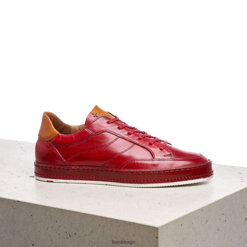 LLOYD blackburn menn sko rød 4X82ZP1340