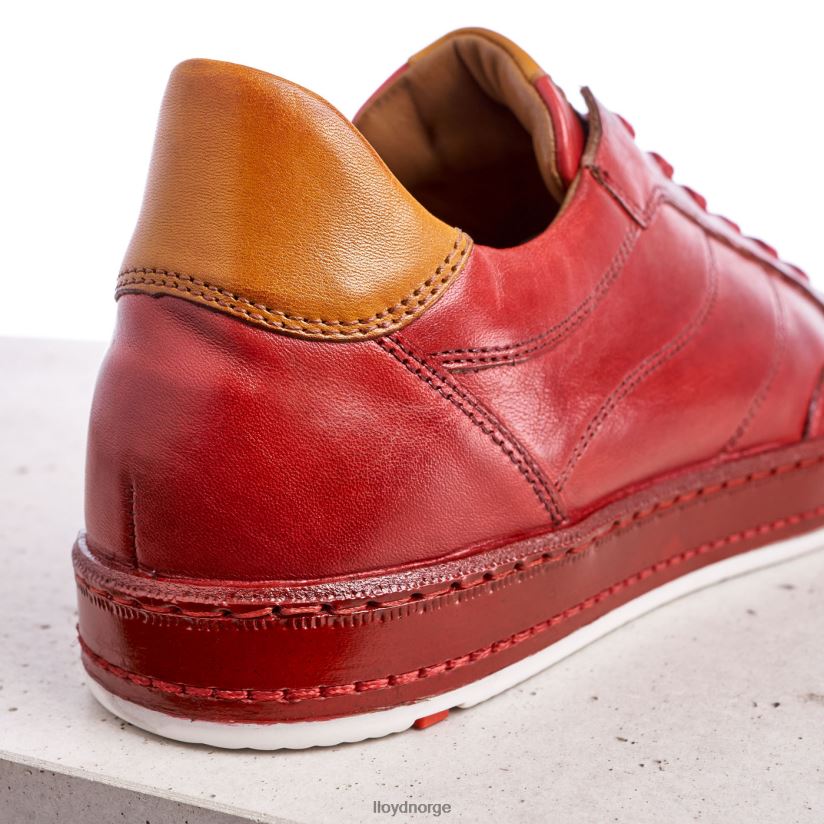 LLOYD blackburn menn sko rød 4X82ZP1340