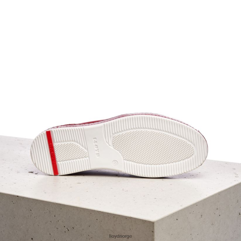 LLOYD blackburn menn sko rød 4X82ZP1340