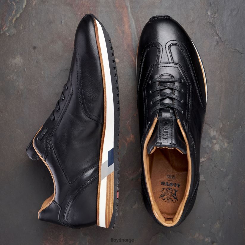 LLOYD blake menn sko svart 4X82ZP1330