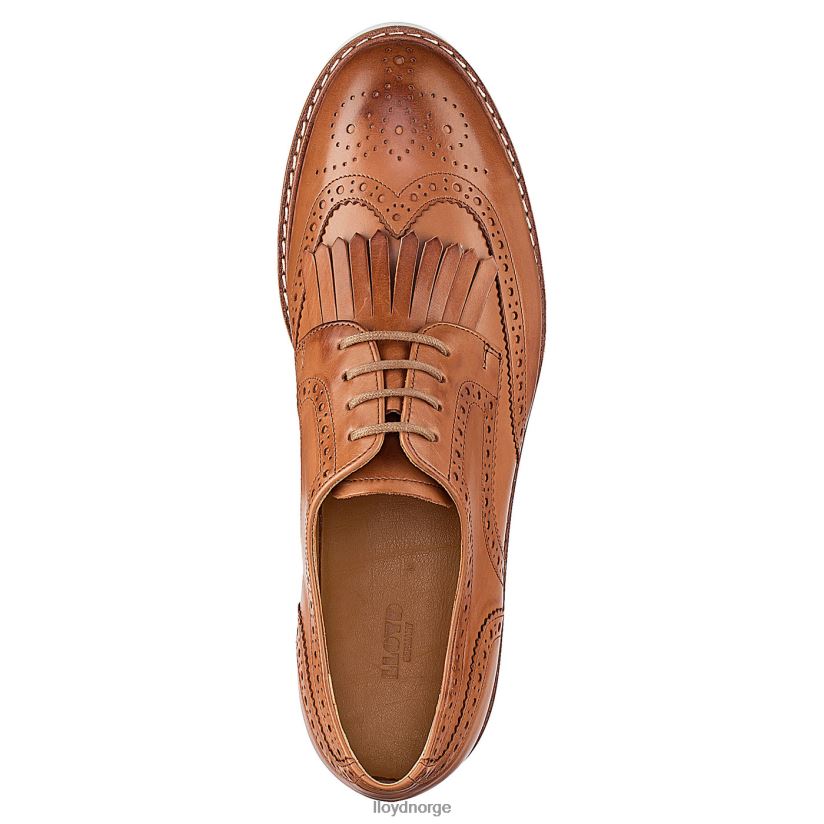 LLOYD casual halvsko med snøring kvinner sko beige 4X82ZP1187