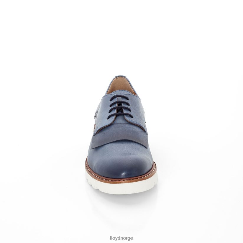 LLOYD casual halvsko med snøring kvinner sko blå 4X82ZP1186