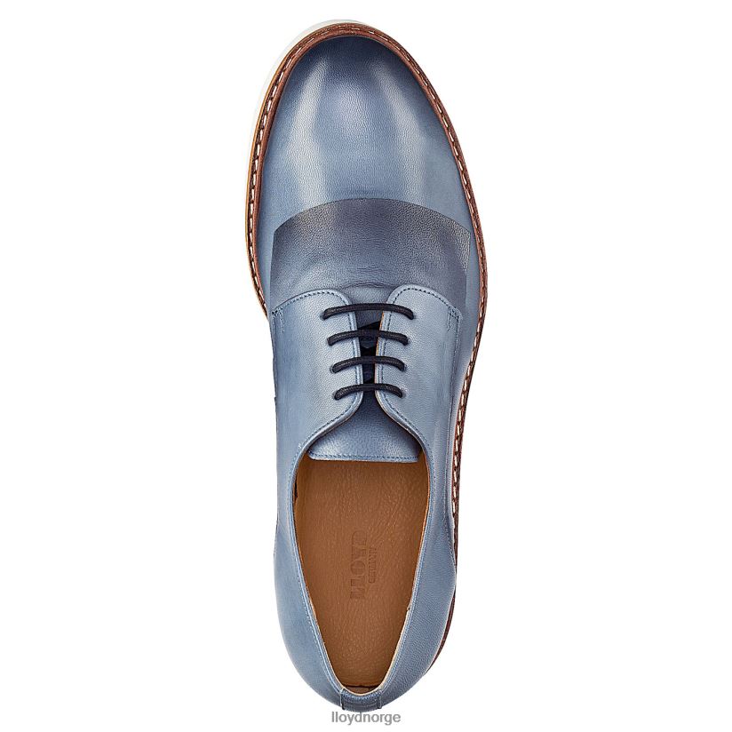 LLOYD casual halvsko med snøring kvinner sko blå 4X82ZP1186