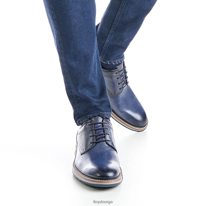 LLOYD damon menn sko blå 4X82ZP229