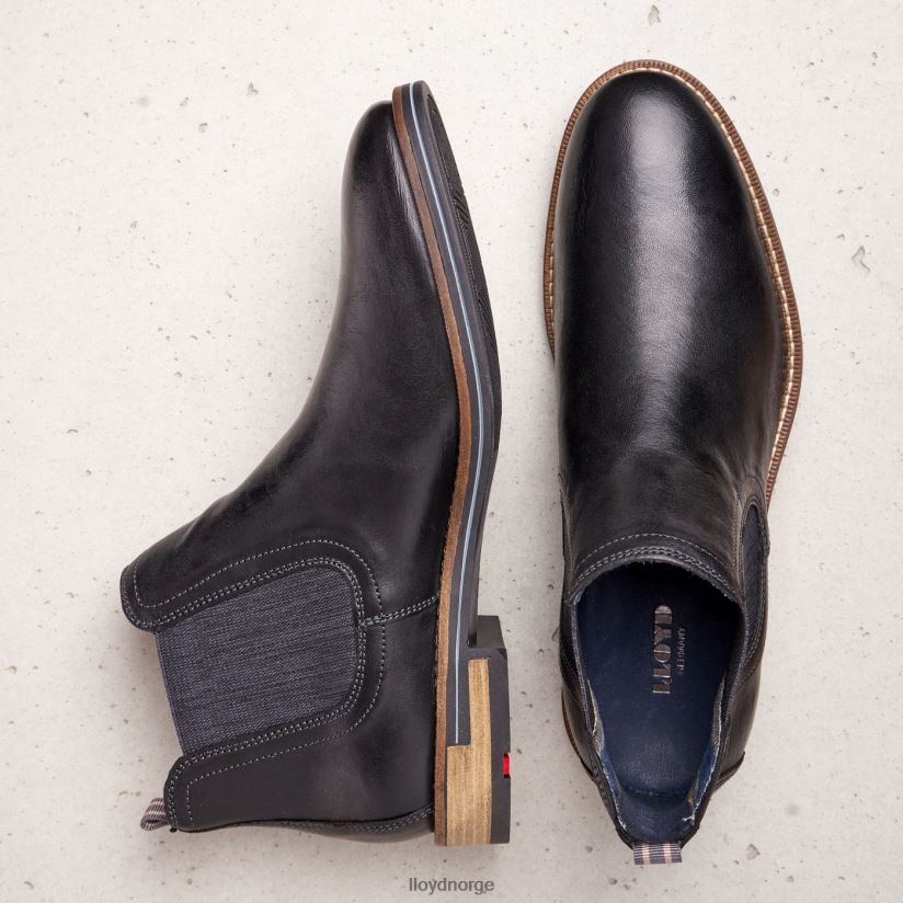 LLOYD dario menn sko svart 4X82ZP544