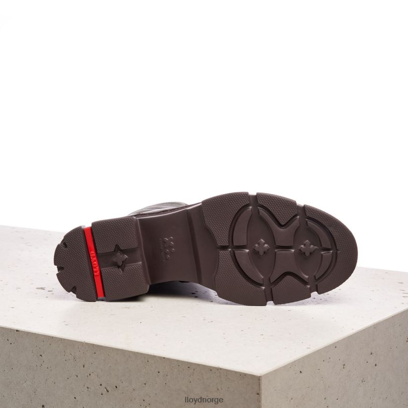 LLOYD ekstralette ankelstøvletter i skinn kvinner sko grønn 4X82ZP973