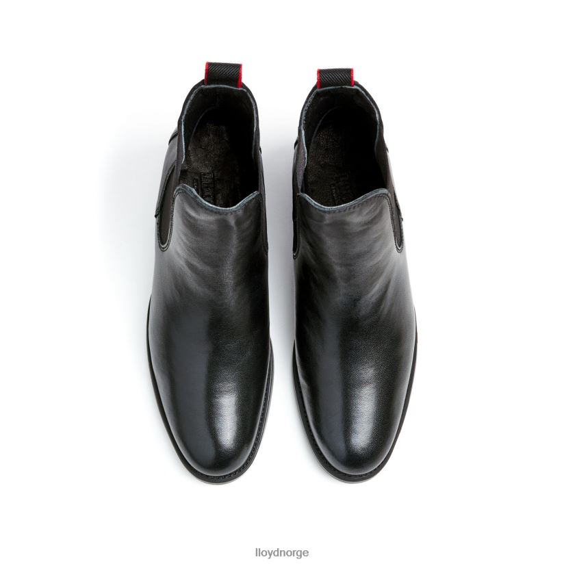 LLOYD ekstralette ankelstøvletter i skinn kvinner sko svart 4X82ZP928