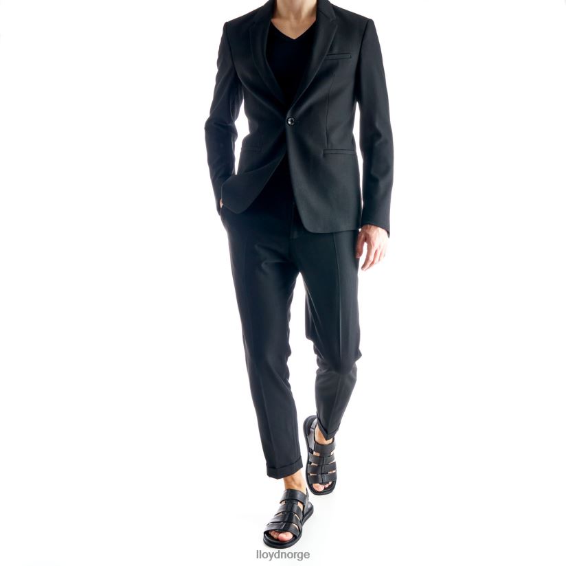 LLOYD elimar menn sko svart 4X82ZP580