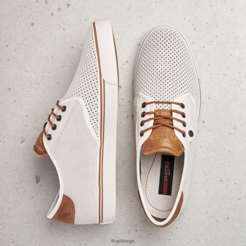 LLOYD eliseo menn sko hvit 4X82ZP406