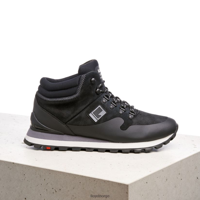 LLOYD elwas menn sko svart 4X82ZP538