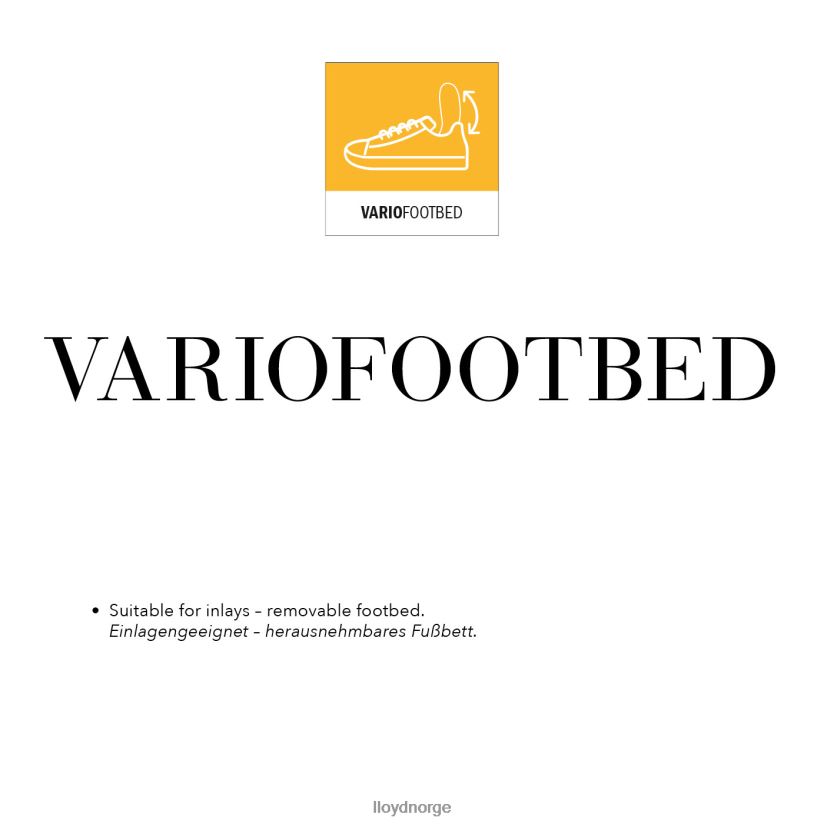 LLOYD emmo menn sko svart 4X82ZP617