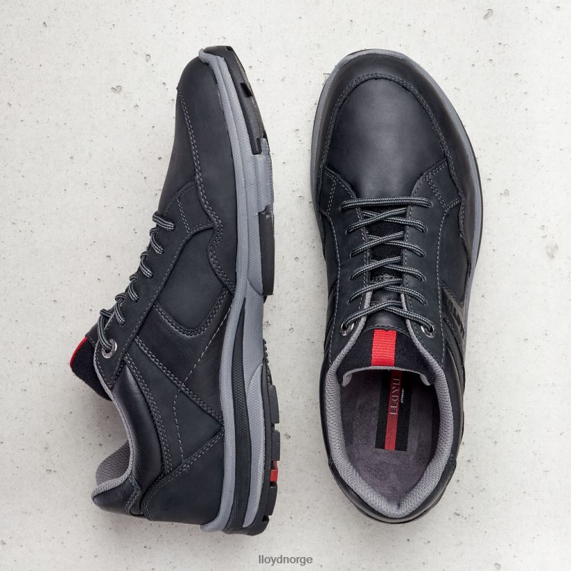 LLOYD ensor menn sko svart 4X82ZP431